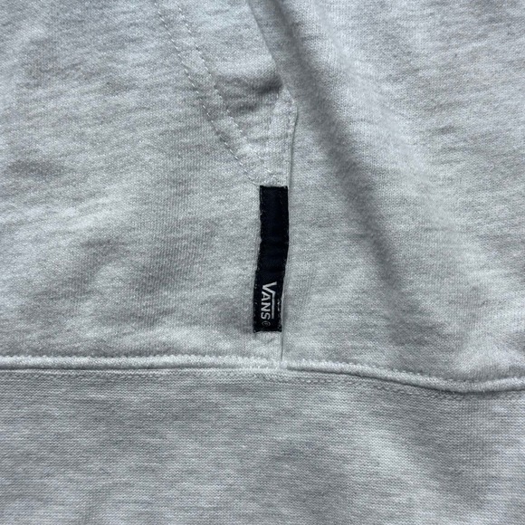 Vans Off The Wall Grey Palm Tree Graphic Hoodie Sweatshirt XL - Picture 8 of 11